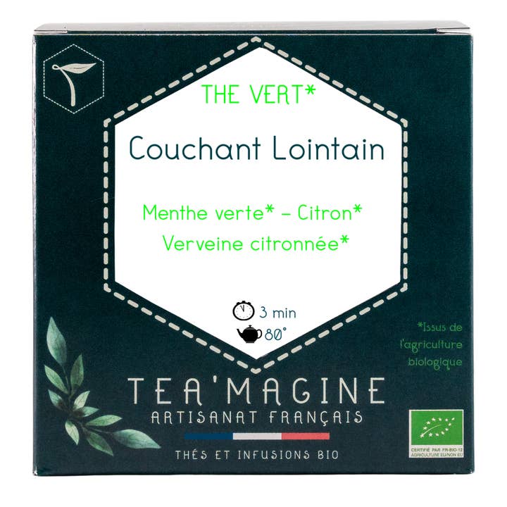 Couchant Lointain BIO Thé vert Verveine menthe