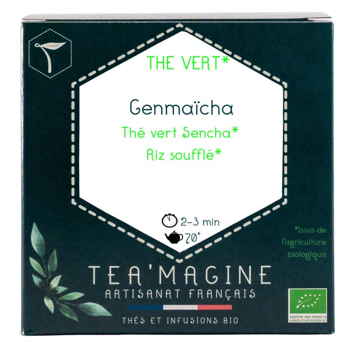 Genmaïcha BIO Thé vert Riz Soufflé