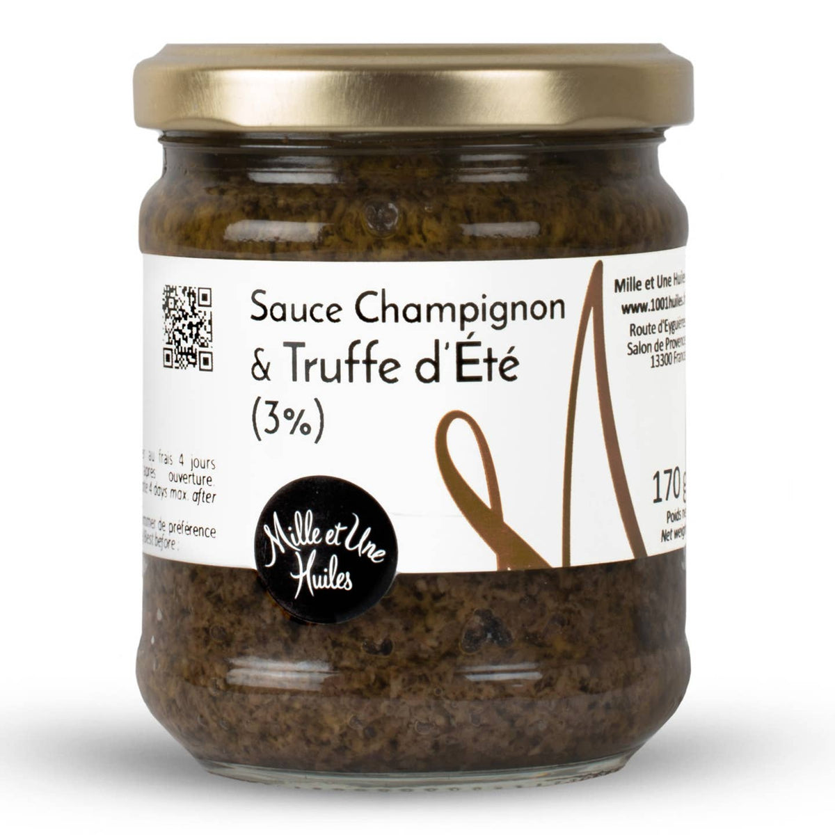 Sauce aux Champignons et Truffe d'Été - 180g