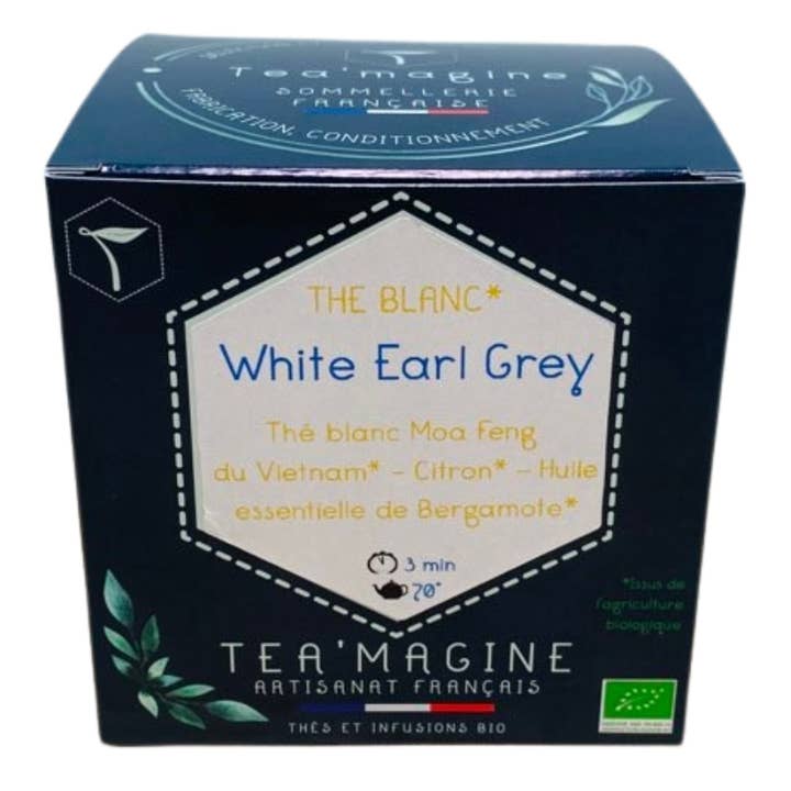 White Earl Grey BIO Thé blanc Bergamote