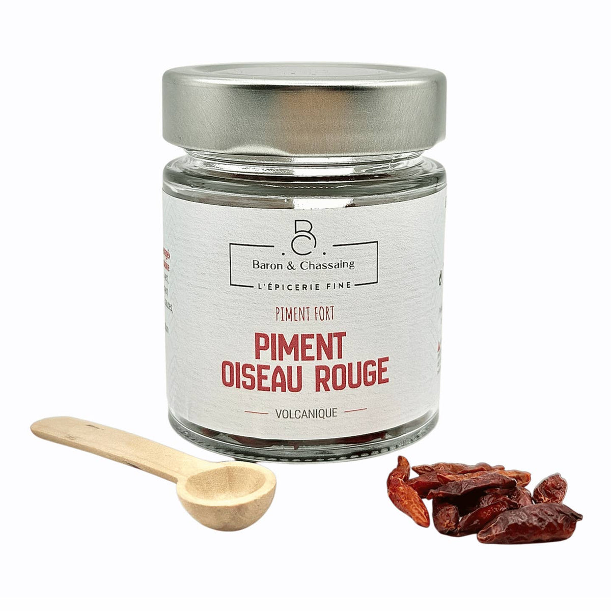 Piment Oiseau Rouge Séché - 20g