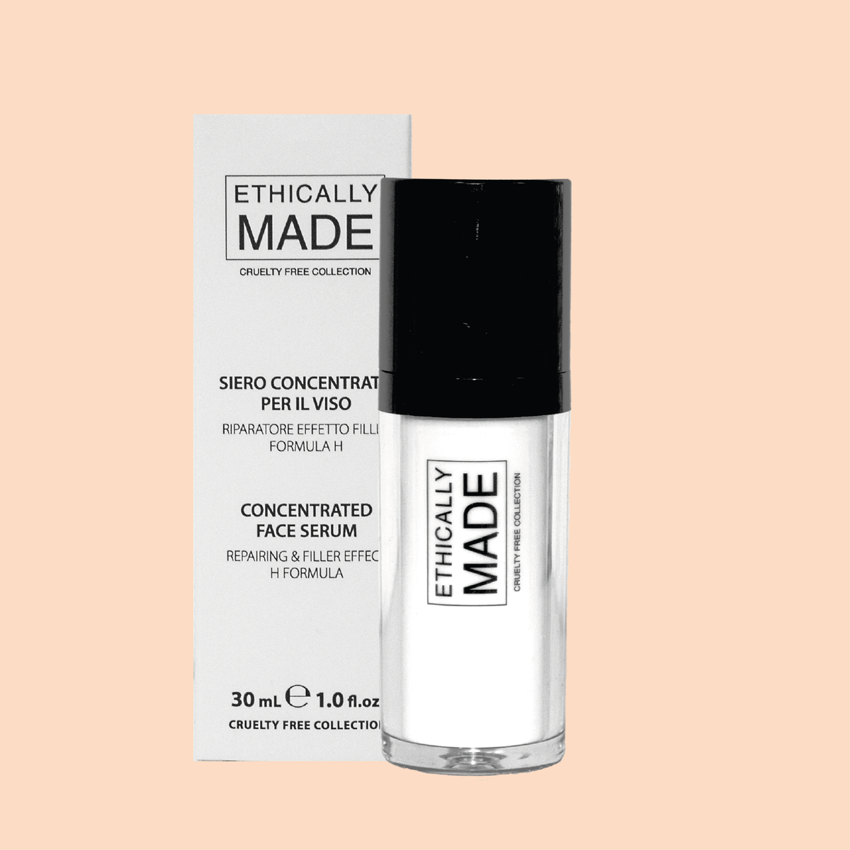 Sérum concentré pour le visage avec formule H - effet combleur