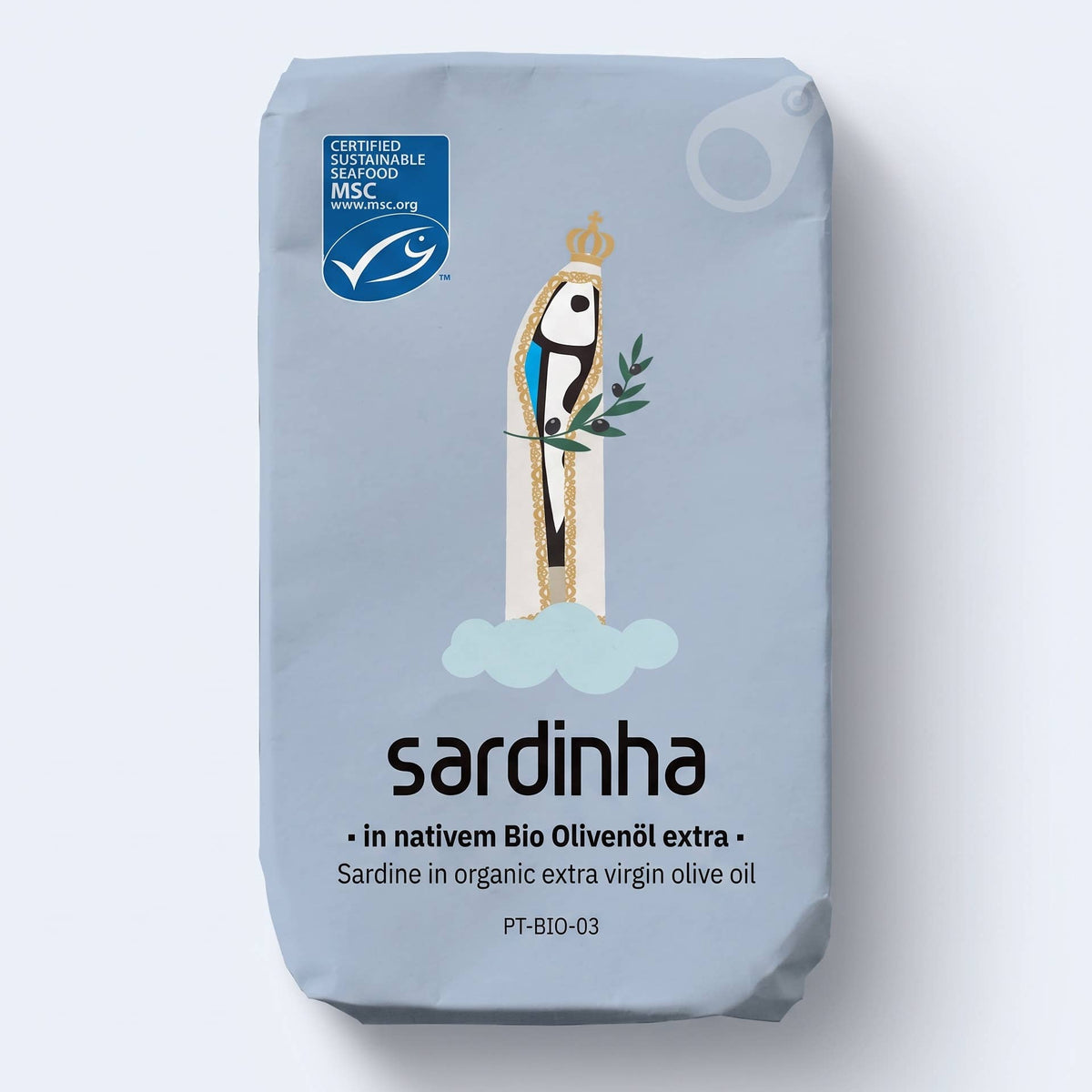 Sardines MSC à l'huile d'olive extra vierge biologique