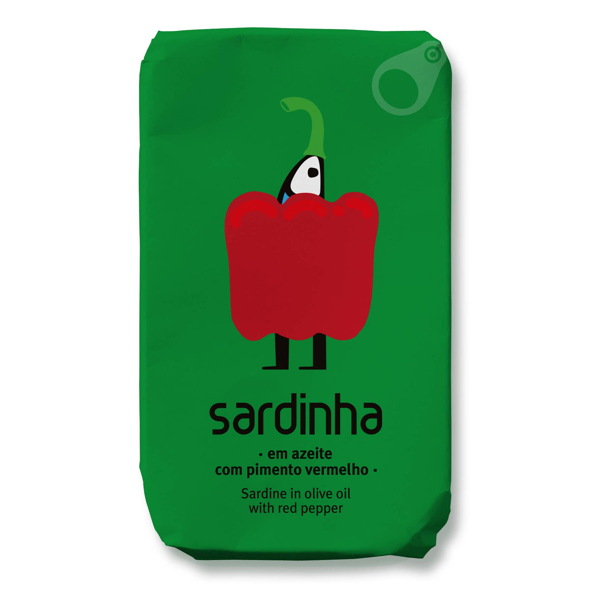 Sardines en conserve à l'huile d'olive bio et poivron rouge bio