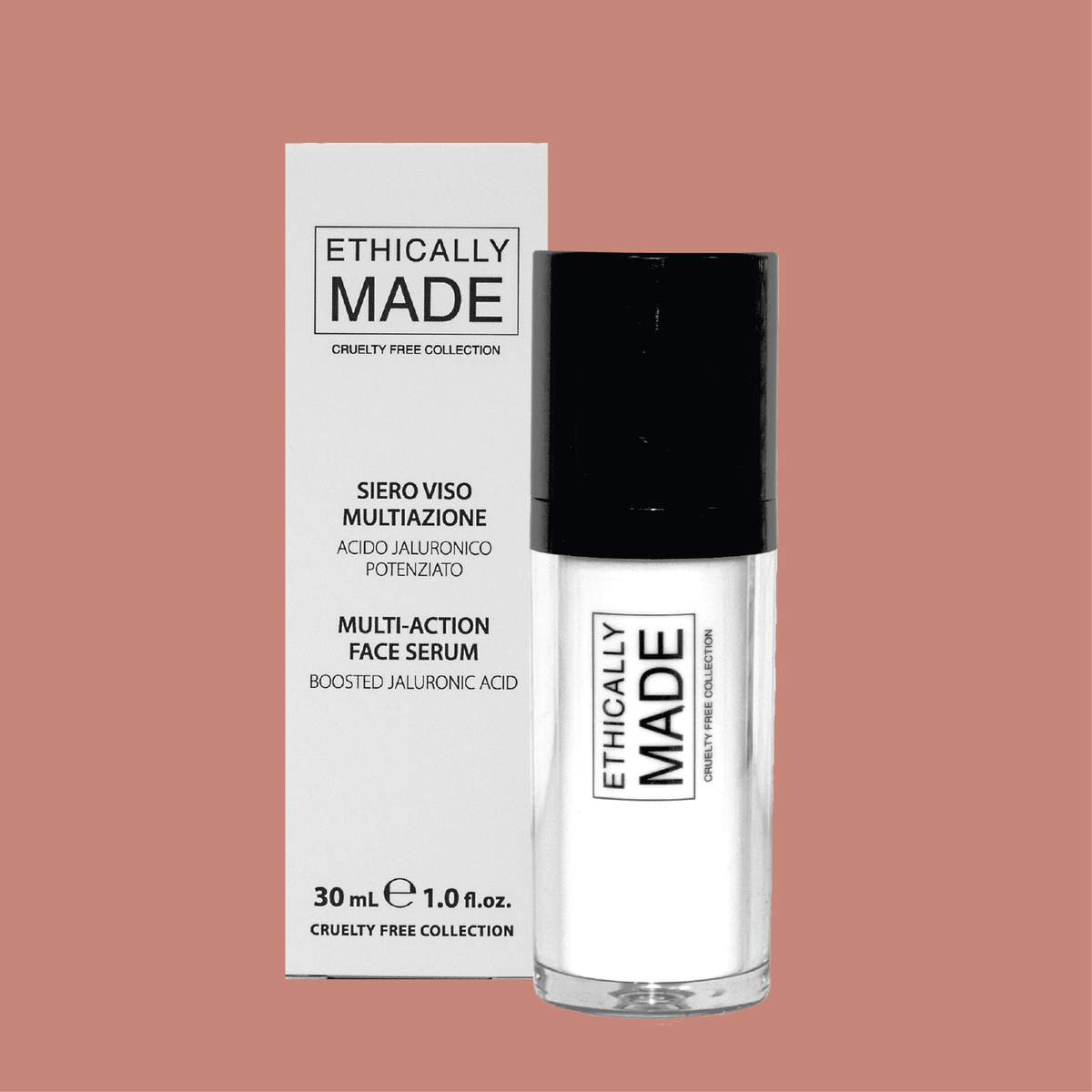 Sérum visage multi-actions à l'acide hyaluronique amélioré
