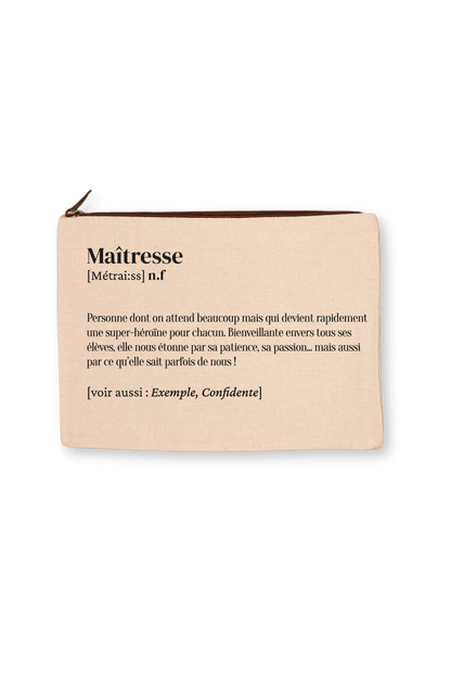 Trousse définition Maîtresse