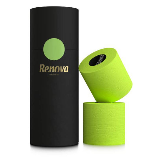 Papier toilette Renova Tubo Gold Green, lot de 3 rouleaux