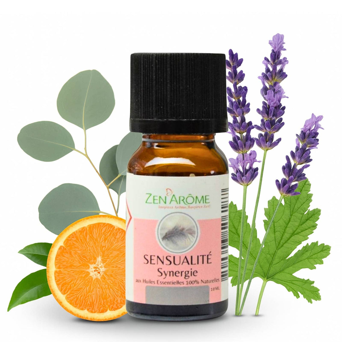 Synergie d'Huile Essentielle Sensualité à Diffuseur - 10 ml