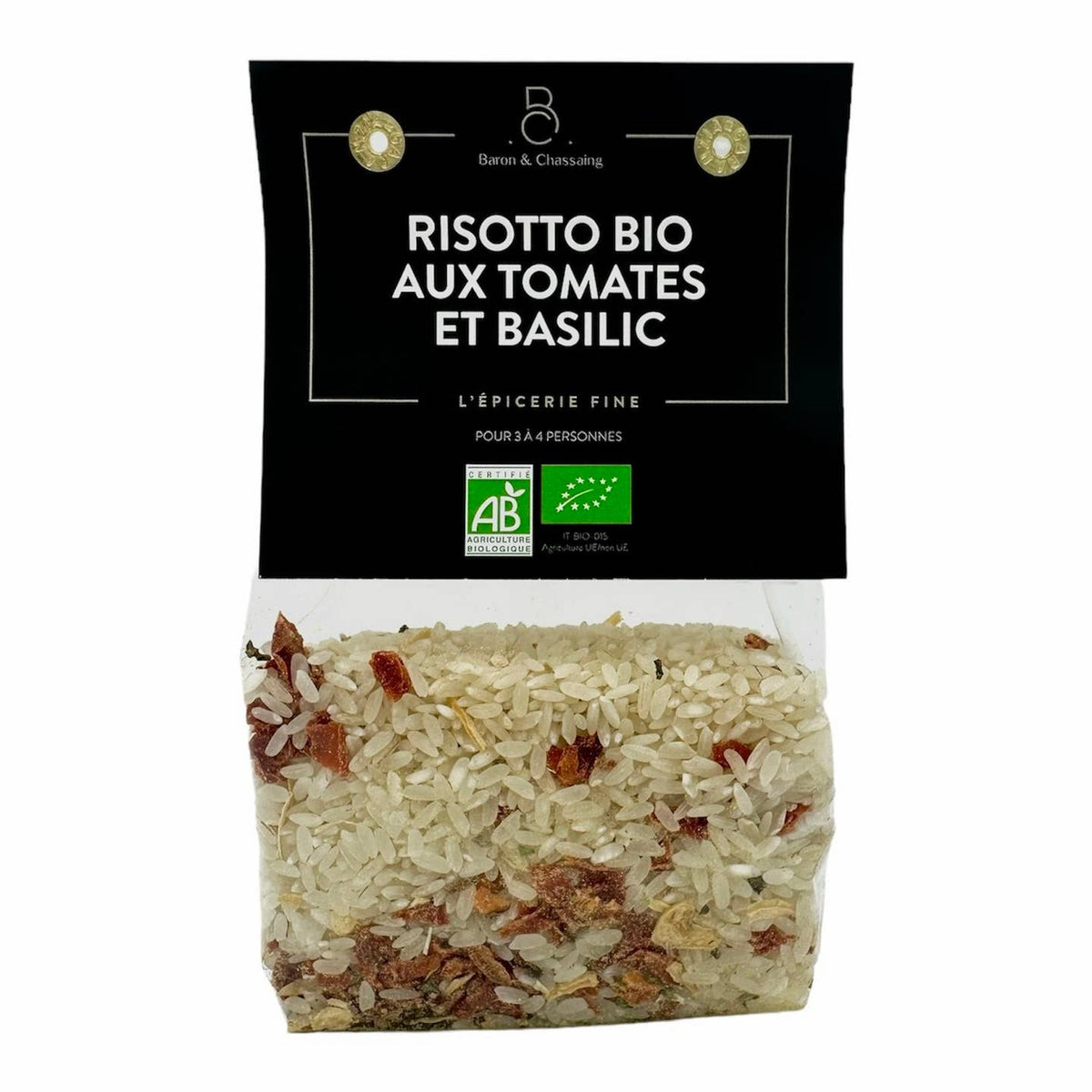 Risotto Bio Tomate et Basilic - 250 g