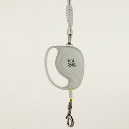 Laisse pour animal de compagnie Paw - Pocket Pod - 2 m - Jusqu'à 35 kg: Gray