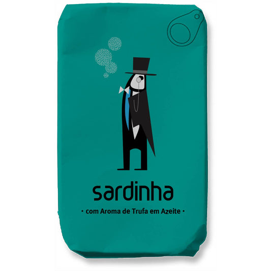 Sardines à l'huile d'olive parfum truffe