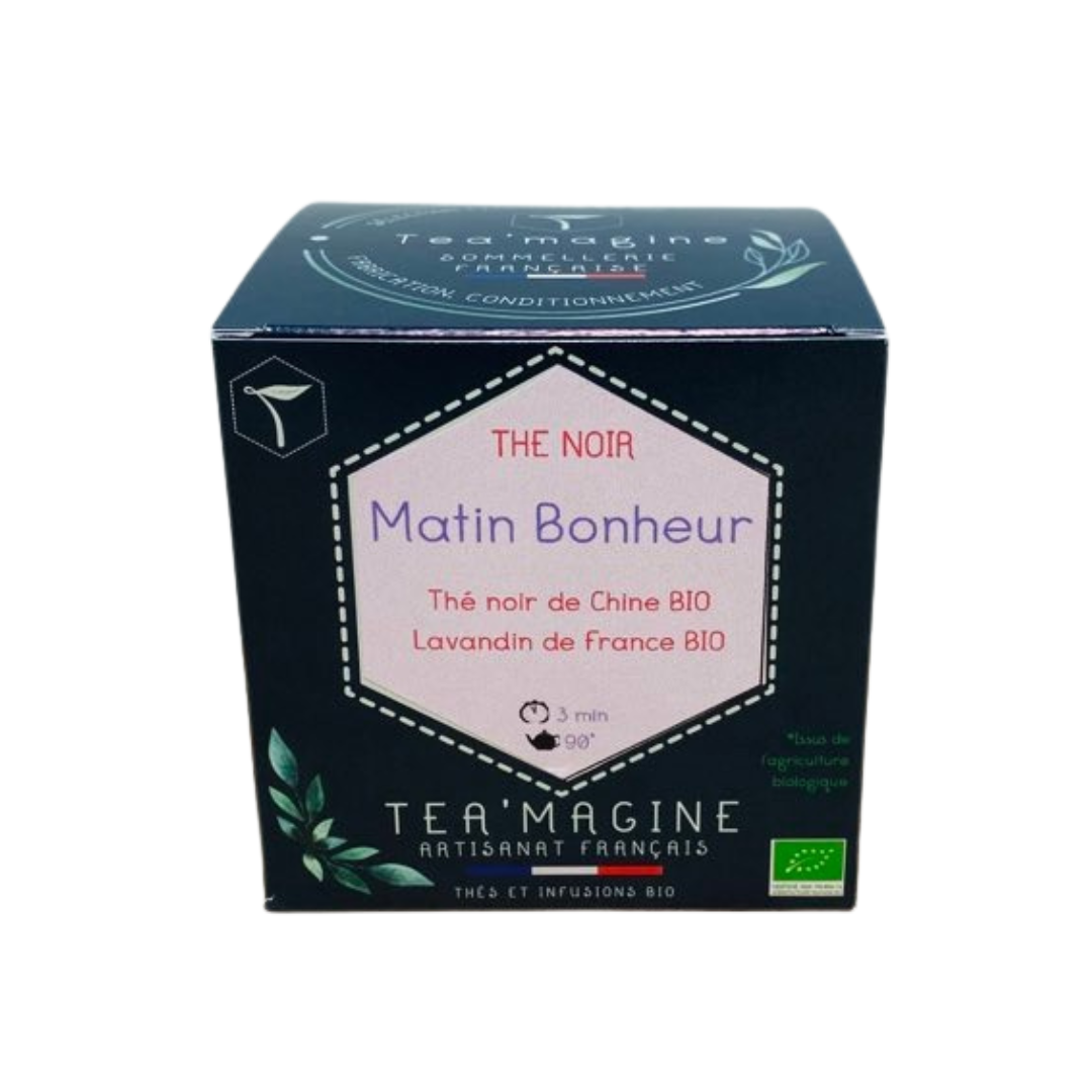 Matin Bonheur BIO Thé noir Lavandin