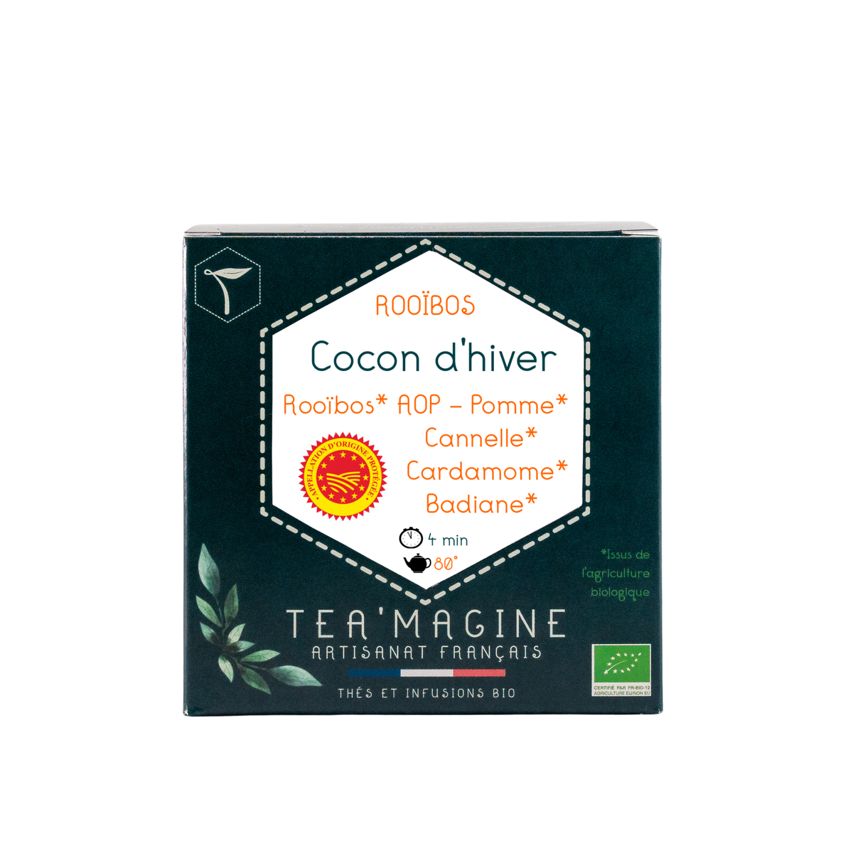 Cocon D'hiver BIO Rooïbos Pomme épice