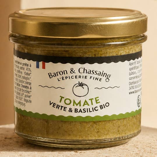 Tartinable Bio Tomate Verte au Basilic 95g