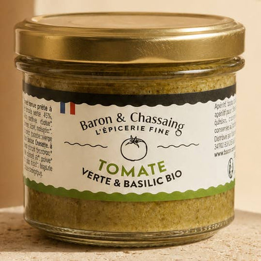 Tartinable Bio Tomate Verte au Basilic 95g