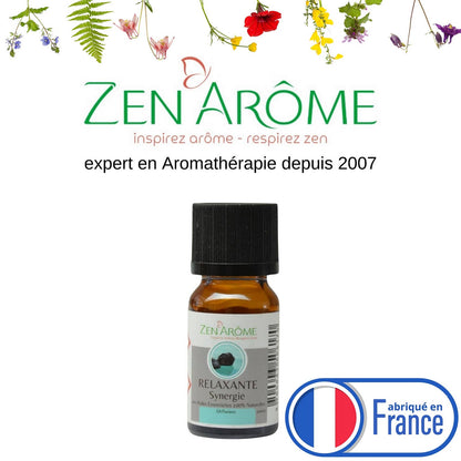 Synergie d'Huile Essentielle Relaxante à Diffuseur - 10 ml