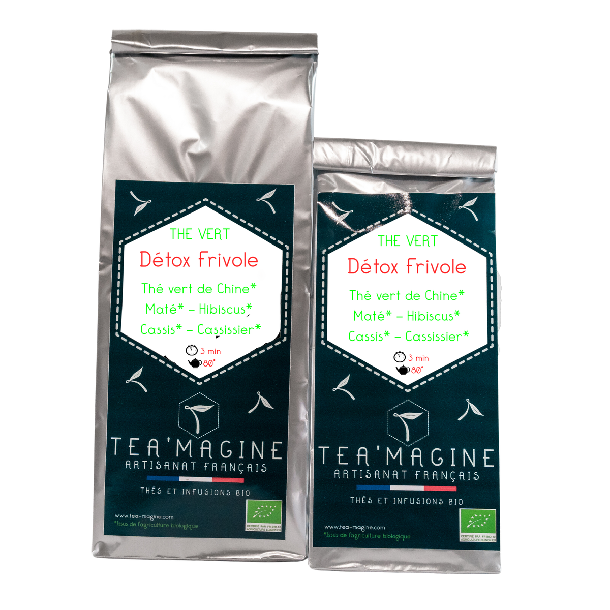 Détox Frivole BIO Thé vert fruit rouge végétal