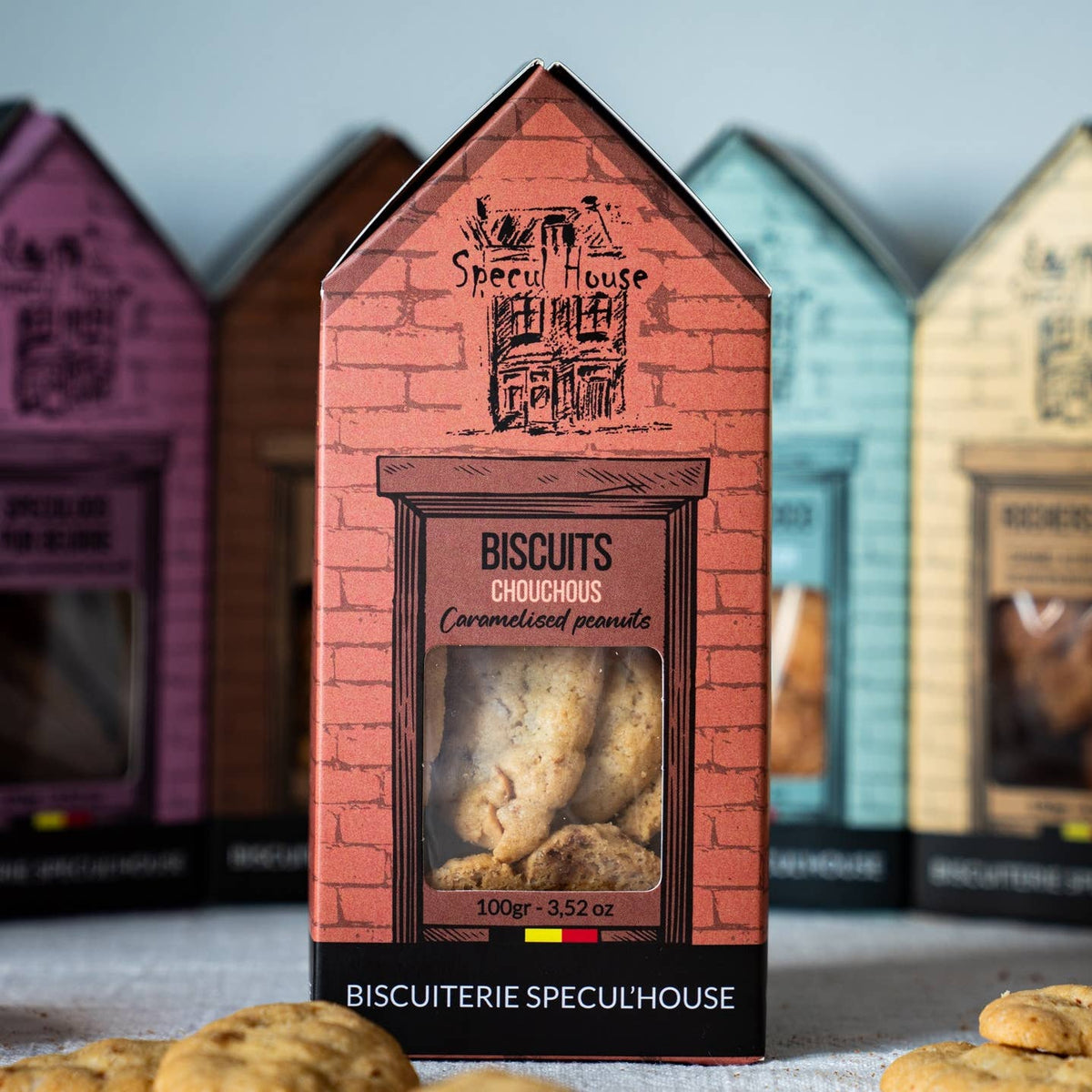 Biscuits Chouchous (cacahuètes caramélisées) - 100 gr — SPECUL’HOUSE