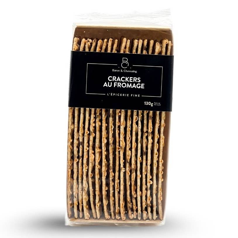 Crackers au Fromage - Biscuit Apéritif 130g