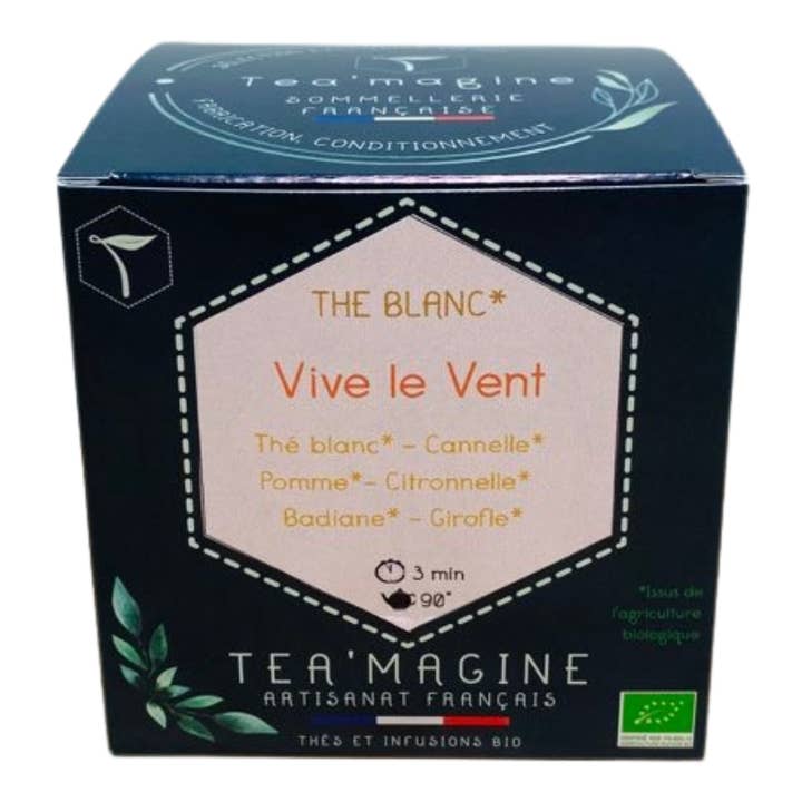 Vive le vent BIO Thé blanc zesté et Anisé