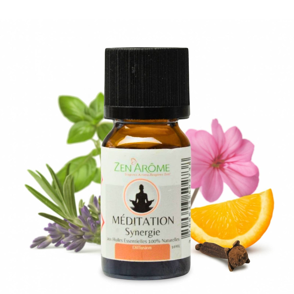 Synergie d'Huile Essentielle Méditation à Diffuseur - 10 ml