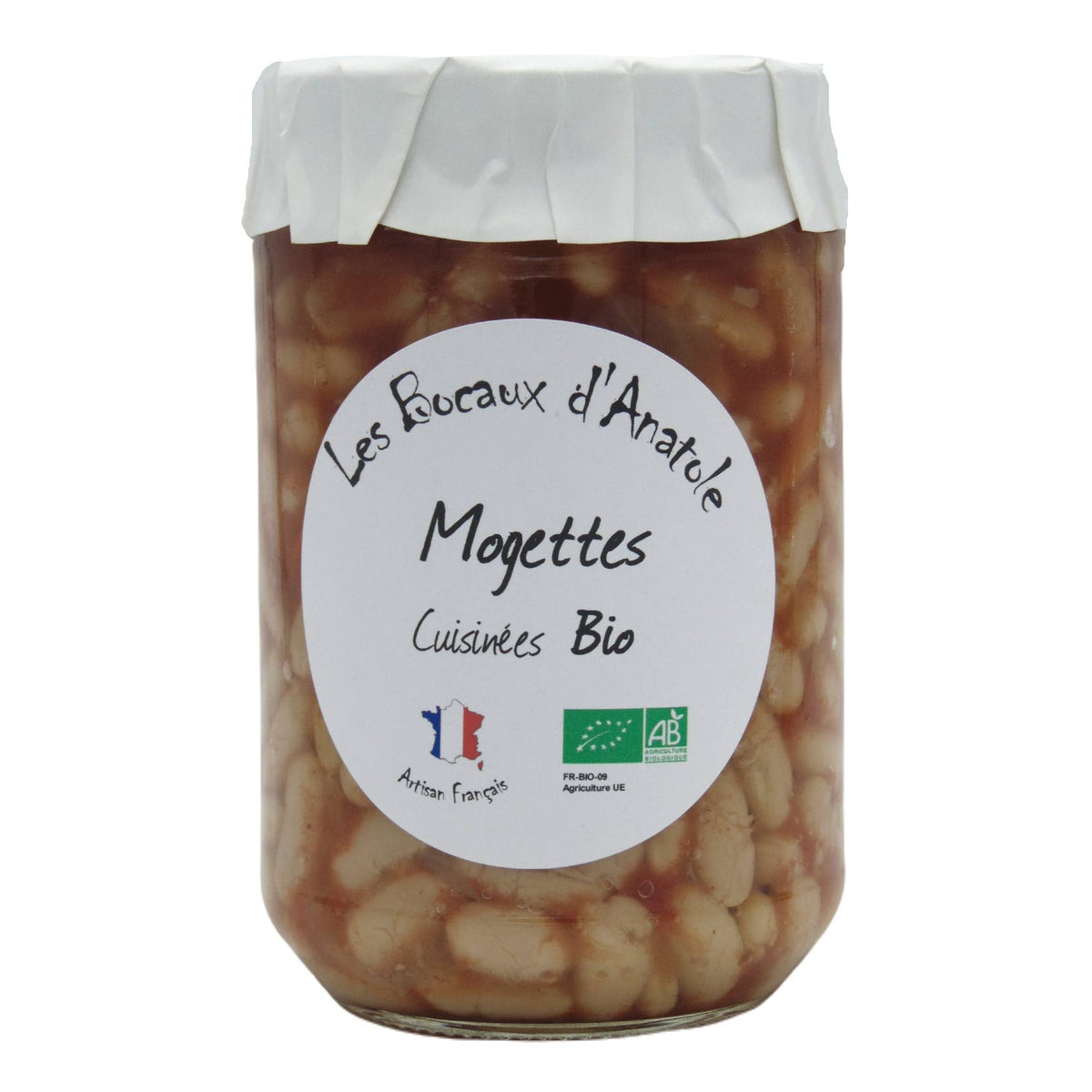 Mogettes Cuisinées Bio - Haricots Blancs 75cl