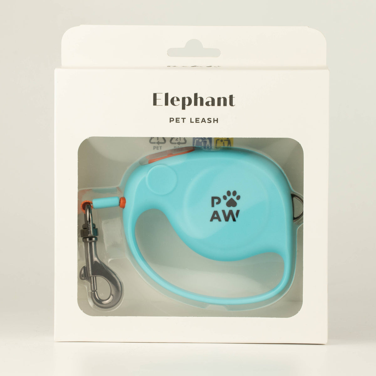 Laisse pour animal de compagnie Paw - Pocket Pod - 2 m - Jusqu'à 35 kg: Bleu