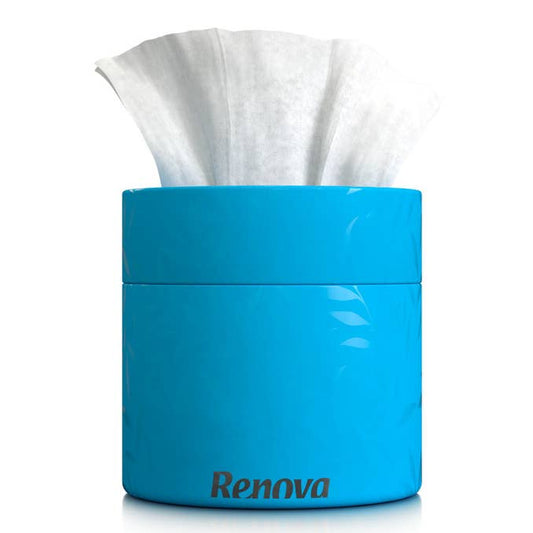 Mouchoirs en papier blancs Renova boîte bleue