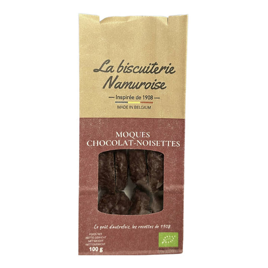 Biscuits - Moque chocolat noisettes - BIO (Sachet 100g)