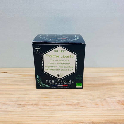 Fraîche liberté Bio Thé vert Citron Bergamote épice