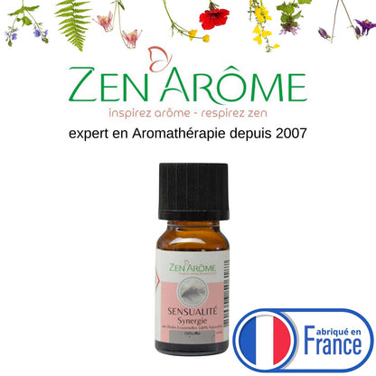 Synergie d'Huile Essentielle Sensualité à Diffuseur - 10 ml