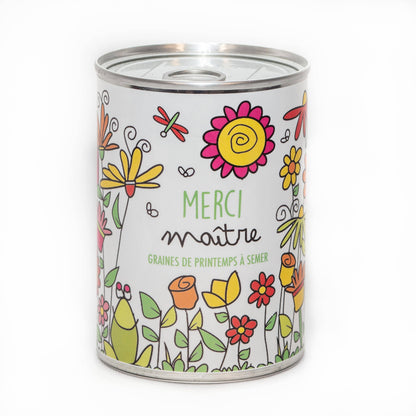 Kit à semer "Merci Maitre" fabriqué en France