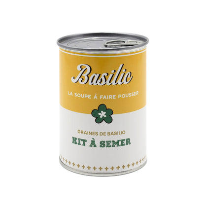Kit à semer "soupe de Basilic" Fabriqué en France