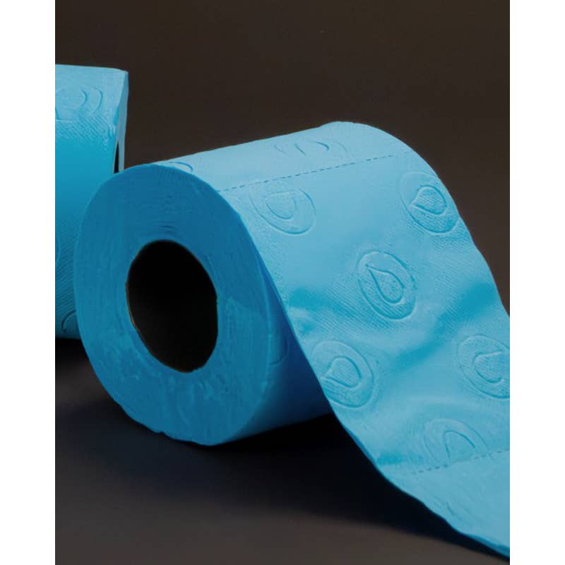 Papier toilette Renova Tubo Gold bleu - pack spécial 3 rouleaux - image 4