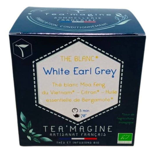 White Earl Grey BIO Thé blanc Bergamote