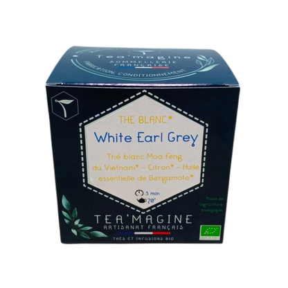 White Earl Grey BIO Thé blanc Bergamote