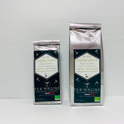 Fraîche liberté Bio Thé vert Citron Bergamote épice