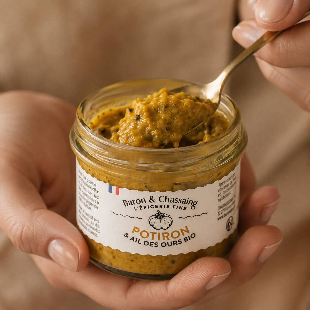 Tartinable Bio Potiron & Ail des Ours 95g