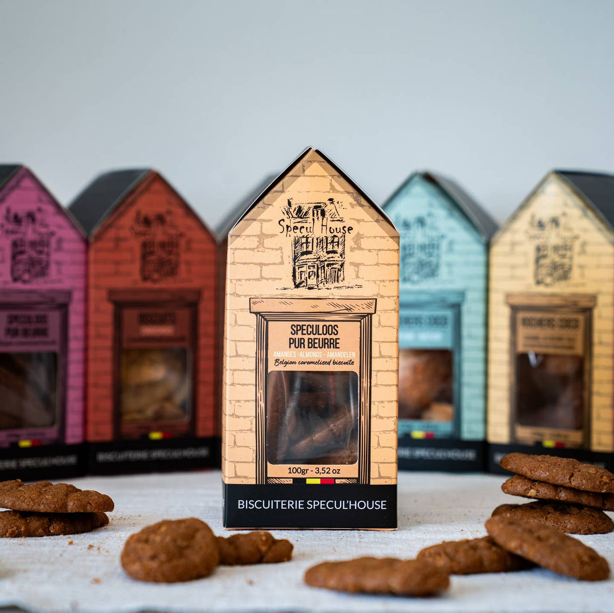 Spéculoos Pur Beurre aux amandes - 100 gr - mini — SPECUL’HOUSE