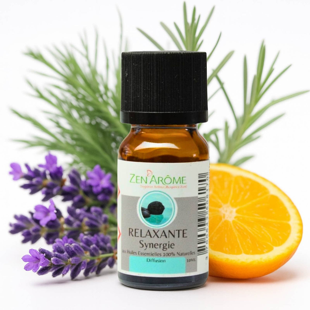Synergie d'Huile Essentielle Relaxante à Diffuseur - 10 ml