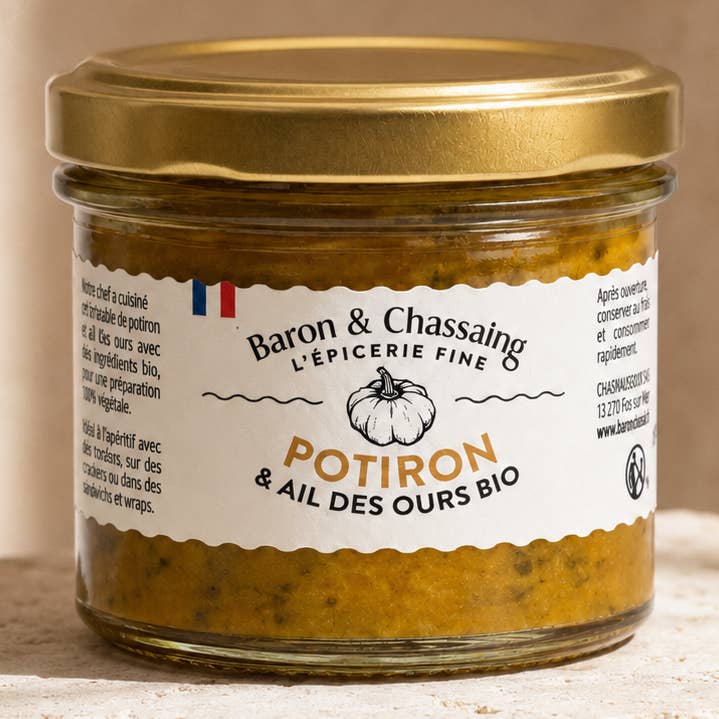 Tartinable Bio Potiron & Ail des Ours 95g
