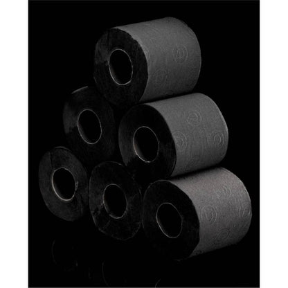 Papier toilette Renova noir, lot de 6 rouleaux - image 2