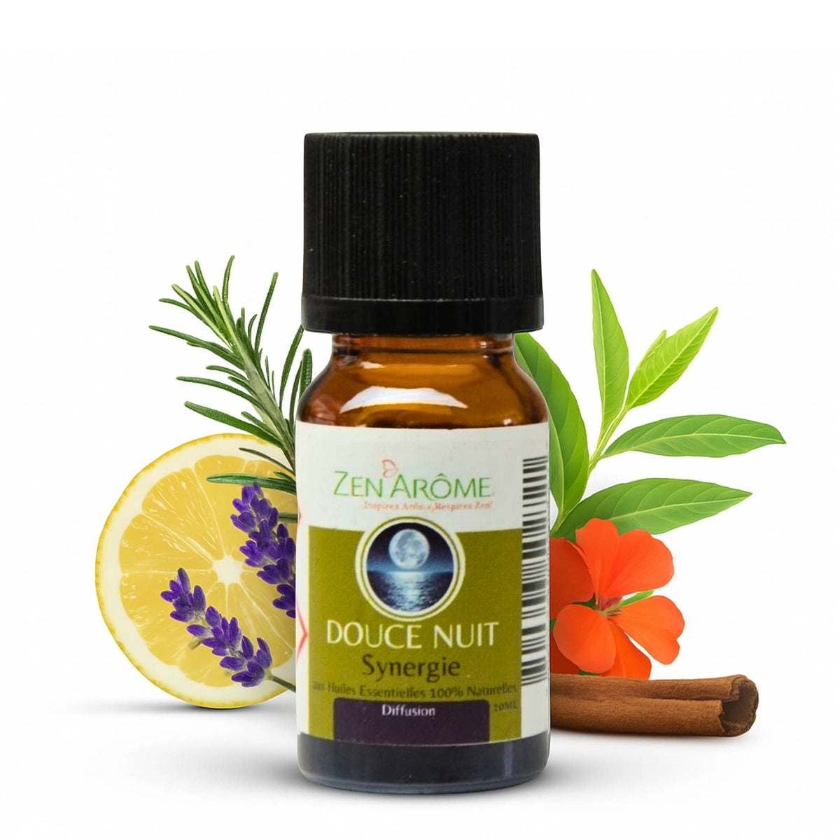 Synergie d'Huile Essentielle Douce Nuit à Diffuseur - 10 ml