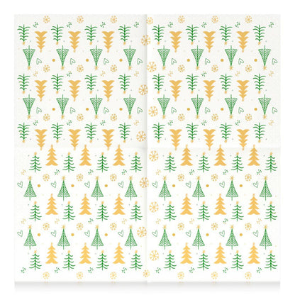 Serviettes en papier de Noël Sapins - image 2