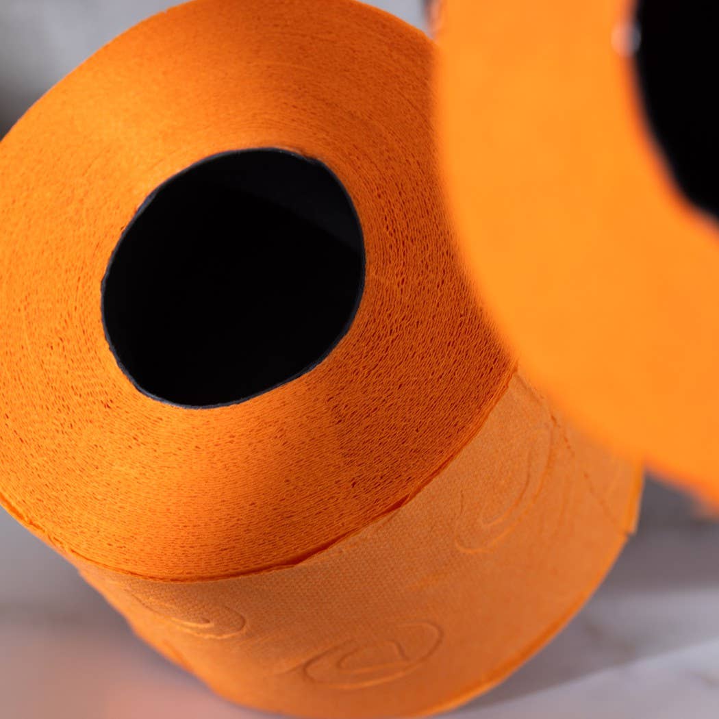 Papier toilette orange Crystal 2 rouleaux - image 3