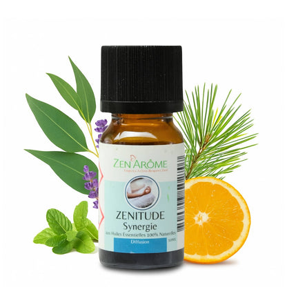 Synergie d'Huile Essentielle Zenitude à Diffuseur - 10 ml