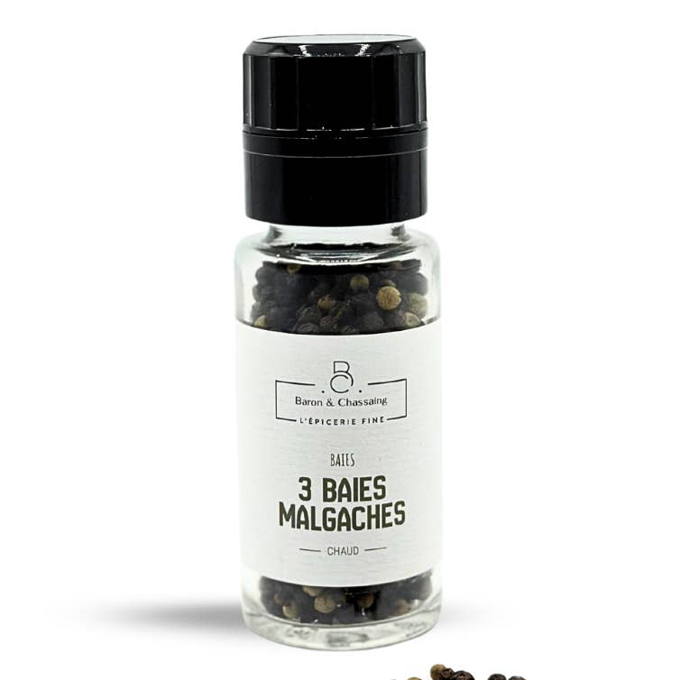 3 Baies Malgaches - Moulin à Poivre 50g