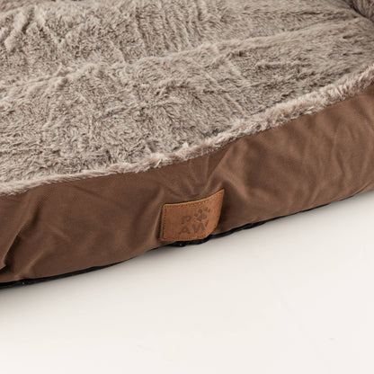 Lit Paw - Petit ours en peluche brun - 60 x 45 x 17 cm