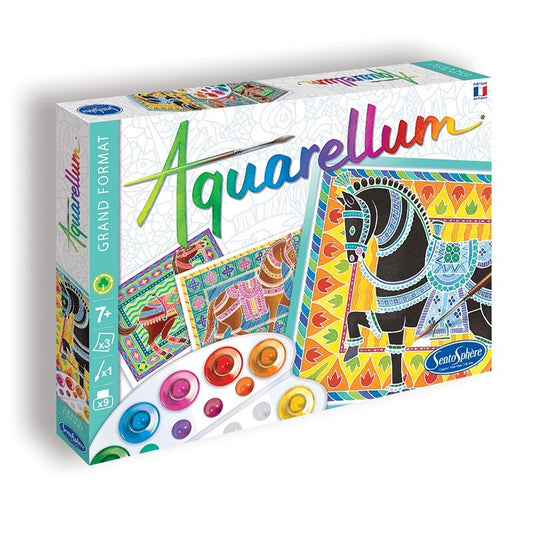 Chevaux - Aquarellum