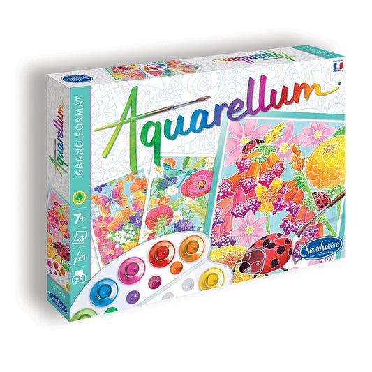 Dans les Fleurs - Aquarellum